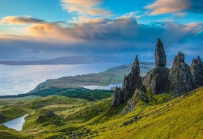 Old Man of Storr, Isle of Skye, Scotland,  ---,   ...