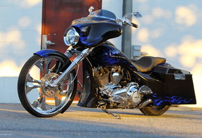 HARLEY DAVIDSON, CUSTOMIZED STREET GLIDE, ��������, ����