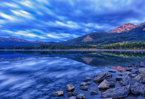 Pyramid Lake, Jasper National Park, Alberta, Canada, , , , , , , 