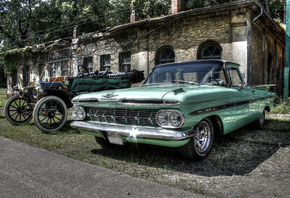 chevrolet, El Camino, HDR, 