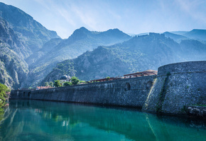 Kotor city walls, Montenegro, , , , 