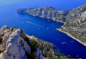 Calanque de Sormiou, Marseille, France, sea, Rocks, landscape, ,  ...