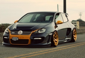 volkswagen, auto, golf 6, car