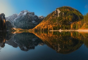 Италия, Dolomiti, Лаго ди Braies, by Pawel Kucharski