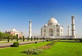 taj mahal, india, monument, mausoleum, edificacion