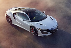 Honda NSX, Euro-Spec, 2017 Cars, 4K, Honda