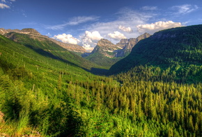 , , Glacier, Montana, HDR, 