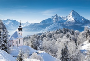 Berchtesgaden, Bavaria, Germany, Alps, Mount Watzmann, ������������ ����, ������������, �������������, �������, �����, ����, ������������, �������, ��������