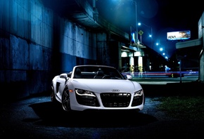 Audi, R8, V10, white, front, , , , 