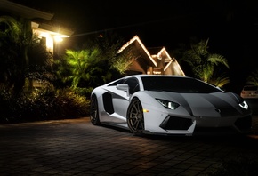 Lamborghini, Aventador, ����
