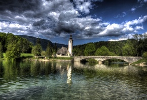 , , , , , hdr, Bohinj, 