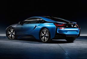 bmw, garage, italia, customs, i8, crossfade