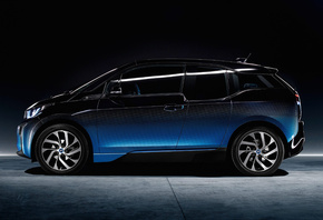 garage, italia, bmw, i3, crossfade