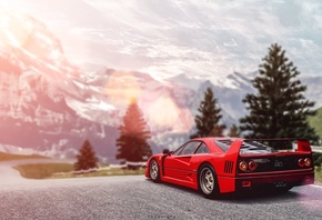 f40, ferrari, gran, nbdesignz, turismo