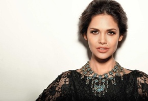 girl, eyes, brunette, , actress, Esha Gupta, pretty, hair, figure, s ...