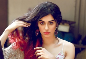 indian, красавица, lips, beautiful, Adah Sharma, face, girl, eyes, brunette, девушка, celebrity, bollywood, actress