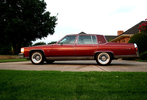 car, cadillac, brougham, 