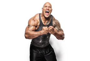 Dwayne Johnson, machine, the rock, gym, workout, tattoo