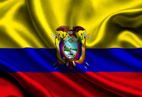 , , 3d, Ecuador, flag