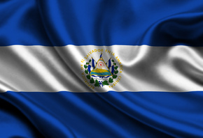 , , 3d, El Salvador, flag