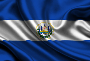���������, ����, 3d, El Salvador, flag