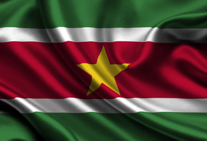 , , 3d, Suriname, flag