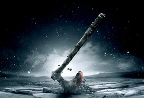 Оружие, викинги, топор, Vikings, axe, ice, лед