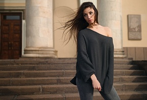 women, Sergey Fat, portrait