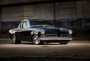 1953, black, studebaker, 