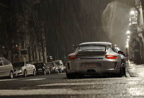 Porsche, gt3, grey, , 