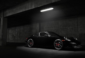 vorsteiner, porsche, carrera, carbon, black