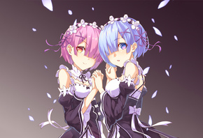 Ram, rem, anime