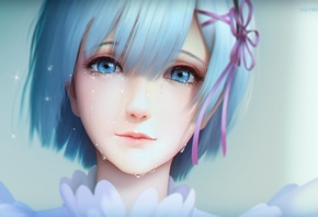 Re: zero, rem, anime