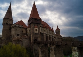 Corvin, castle, Romania, �����