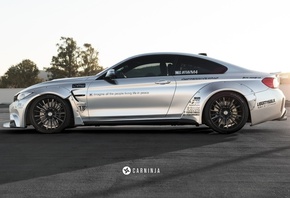 carninja, bmw, m4, coupe, vossen