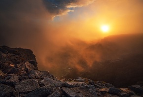 закат, хибины, солнце, свет, кольский север, перспектива, горы, небо, туман ... закат, хибины, солнце, свет, кольский север, перспектива, горы, небо, туман ...