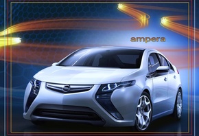 opel, car, ampera