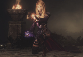 the elder scrolls V, skyrim, serana, mod, , , 