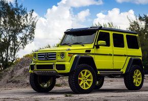 Mercedes-Benz, G550, Gelendvagen, 2017, HRE Wheels, tuning