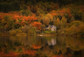 , , , , , Loch Achray, Trossachs, Scotland, Adam ...