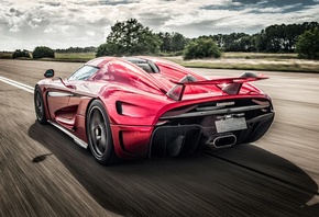 Koenigsegg, Regera, Red, Car, Sport Car, Supercar