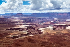 Utah, sky, clouds, landscape, nature