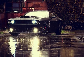 dodge, challenger, srt, 