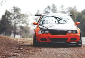 BMW, tuning, orange