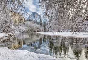 Yosemite National Park,   , Sierra Nevada, -, , ,  , , , , Merced River,  , , , Yosemite Valley