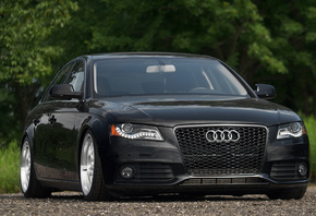 Audi, A4, black