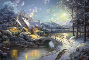 , ,  , , , , , Thomas Kinkade