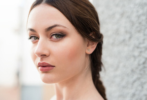 women, face, portrait, depth of field