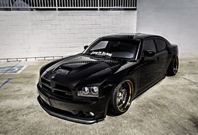 Dodge, Charger, SRT, tuning, supercars, black