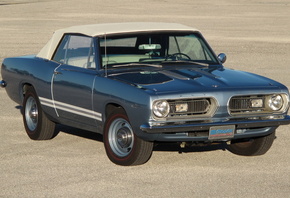 plymouth, barracuda, convertible, 1967